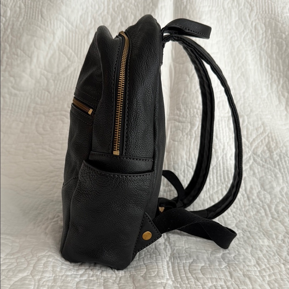 Frye Black Leather Backpack - Picture 3 of 12